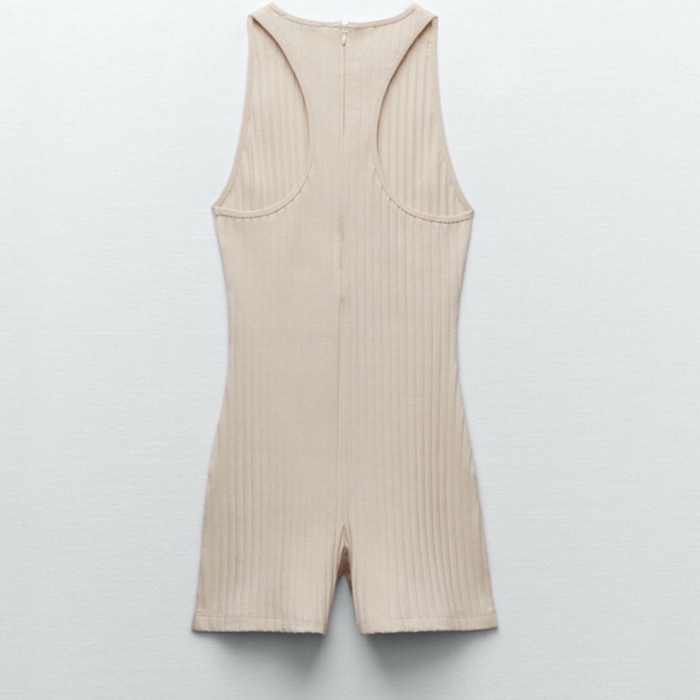 Zara ribbed romper
